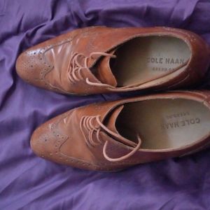 Cole Haan OS Grand sz 9 Brown dress shoes